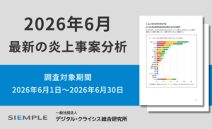 最新の炎上事案分析 (調査対象期間:2026年6月1日~2026年6月30日)